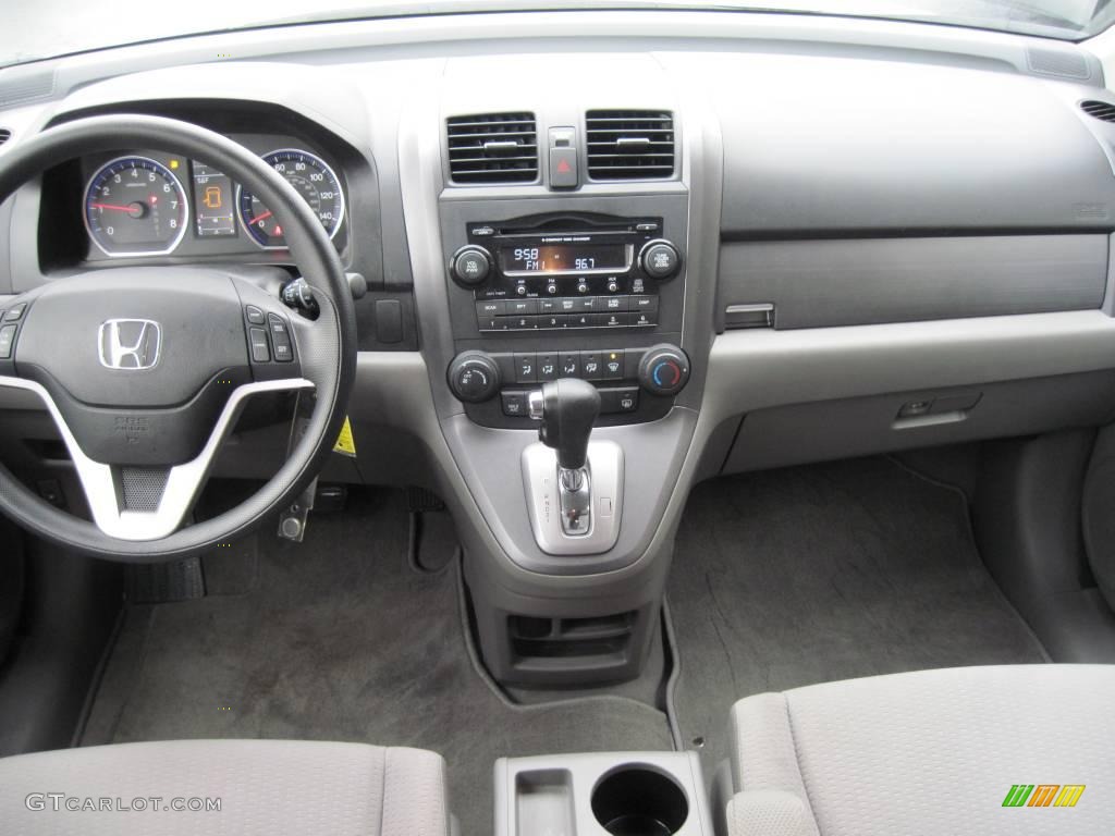 2008 CR-V EX - Taffeta White / Gray photo #6