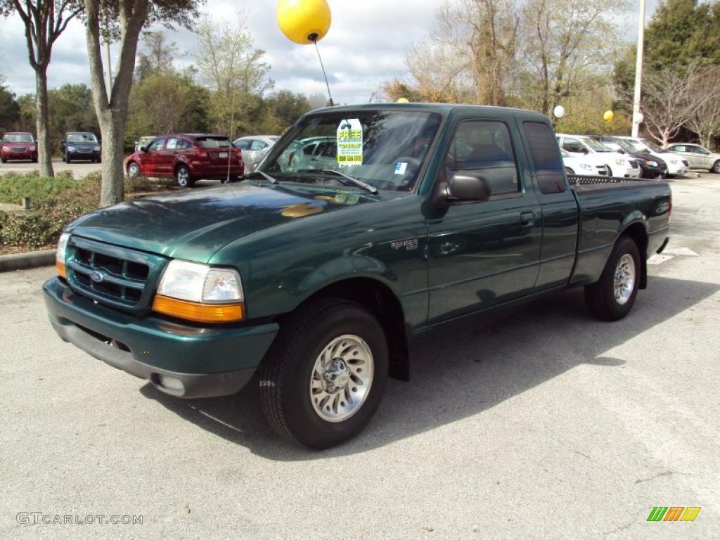 Amazon Green Metallic Ford Ranger