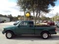 1999 Amazon Green Metallic Ford Ranger XLT Extended Cab  photo #2