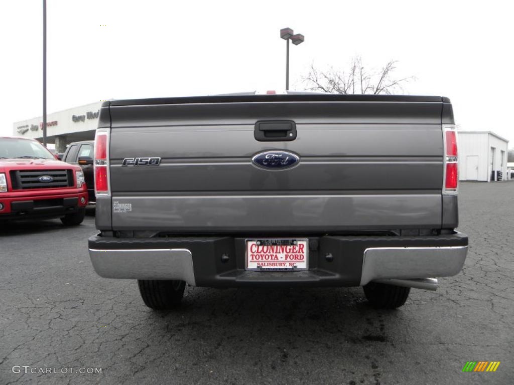 2010 F150 XL Regular Cab - Sterling Grey Metallic / Medium Stone photo #4