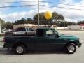 1999 Amazon Green Metallic Ford Ranger XLT Extended Cab  photo #9