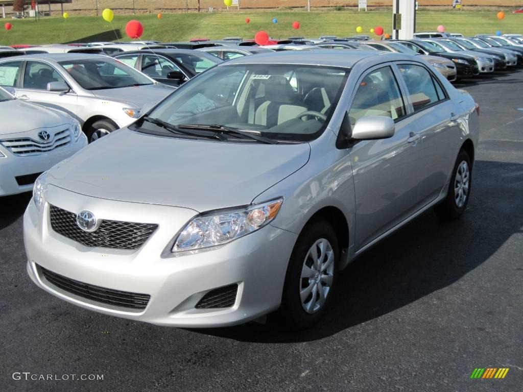 2010 Corolla LE - Classic Silver Metallic / Ash photo #1