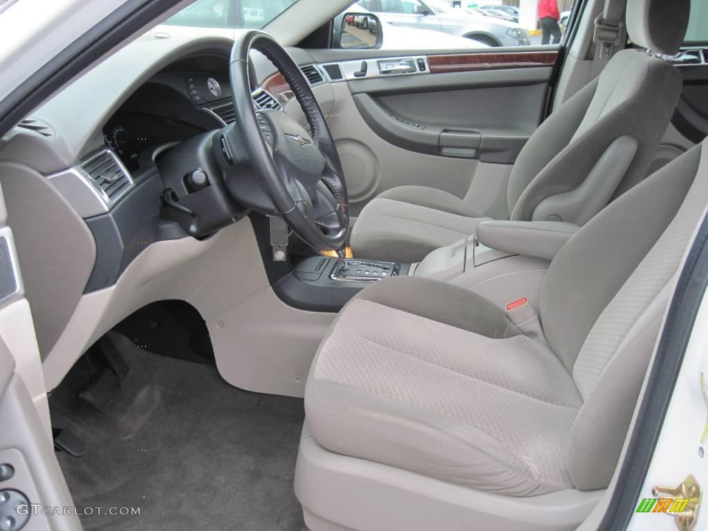 2005 Pacifica Touring - Stone White / Light Taupe photo #9