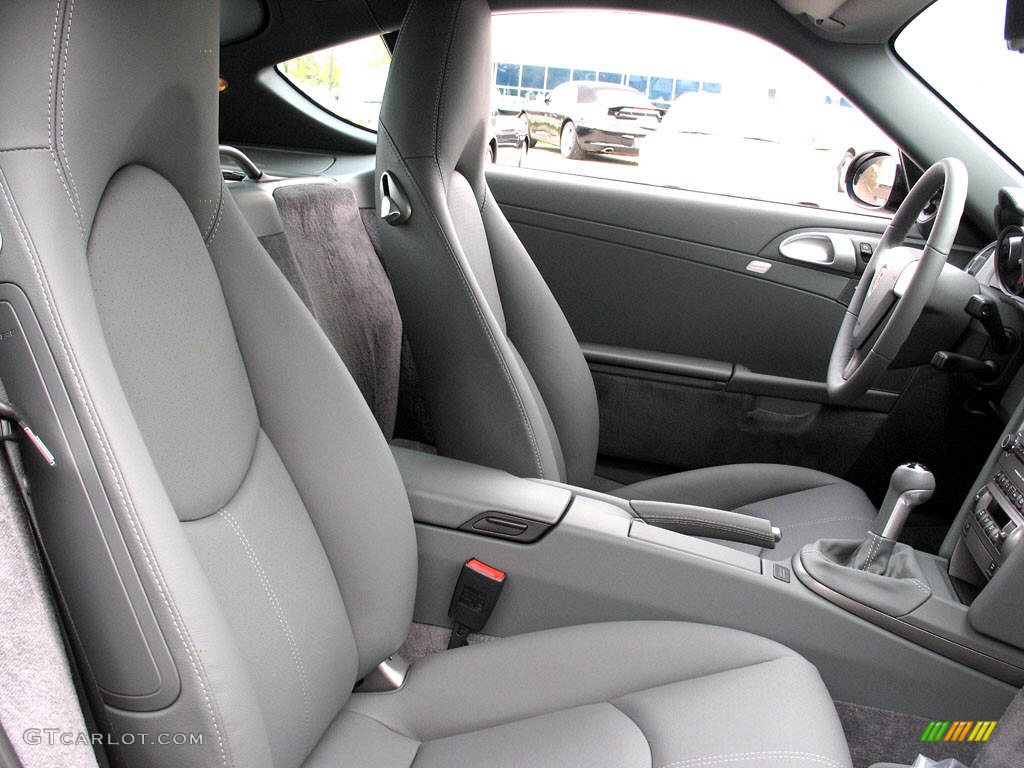 Stone Grey Interior 2007 Porsche Cayman Standard Cayman Model Photo #26264