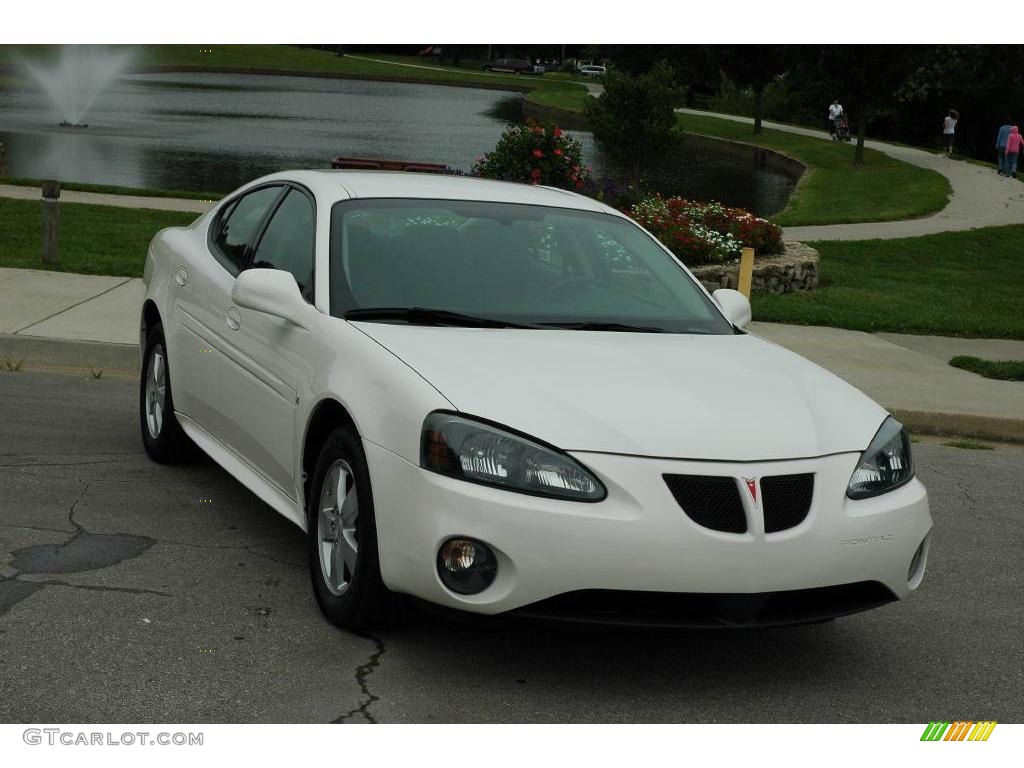 Ivory White Pontiac Grand Prix