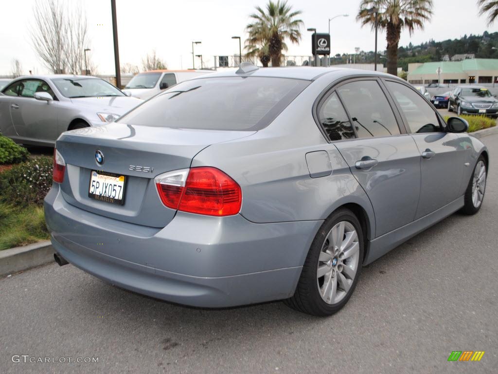 2006 3 Series 325i Sedan - Quartz Blue Metallic / Beige photo #3