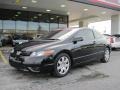 Nighthawk Black Pearl - Civic LX Coupe Photo No. 1