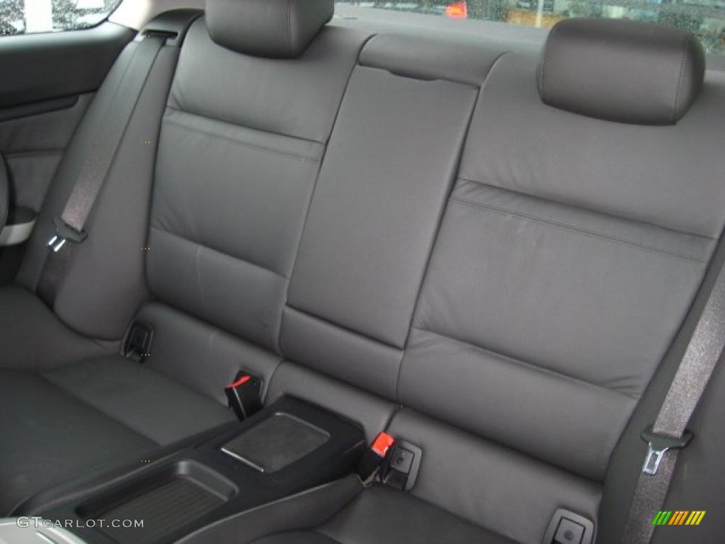 2008 3 Series 335i Coupe - Jet Black / Black Dakota Leather photo #15