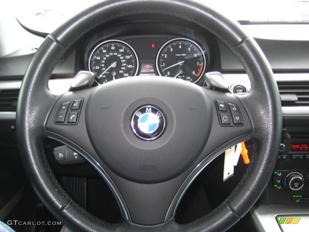 2008 3 Series 335i Coupe - Jet Black / Black Dakota Leather photo #21