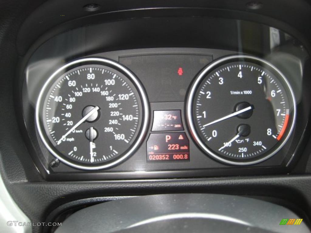 2008 3 Series 335i Coupe - Jet Black / Black Dakota Leather photo #22