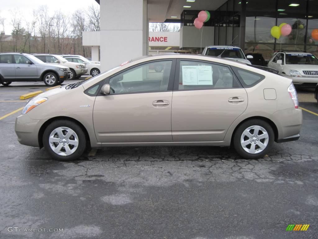 2008 Prius Hybrid - Driftwood Pearl / Bisque photo #11