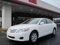 2010 Super White Toyota Camry LE V6  photo #1