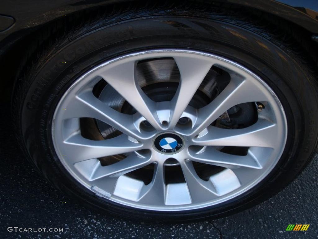 2004 3 Series 330i Convertible - Black Sapphire Metallic / Sand photo #24