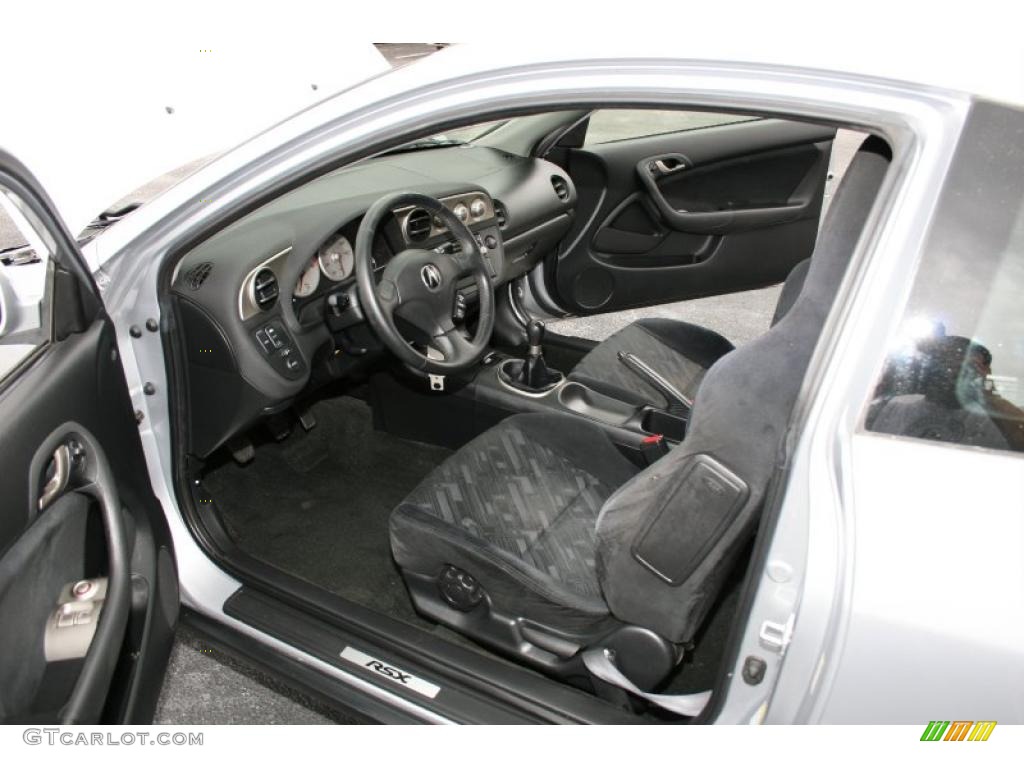 2003 RSX Sports Coupe - Satin Silver Metallic / Ebony photo #12