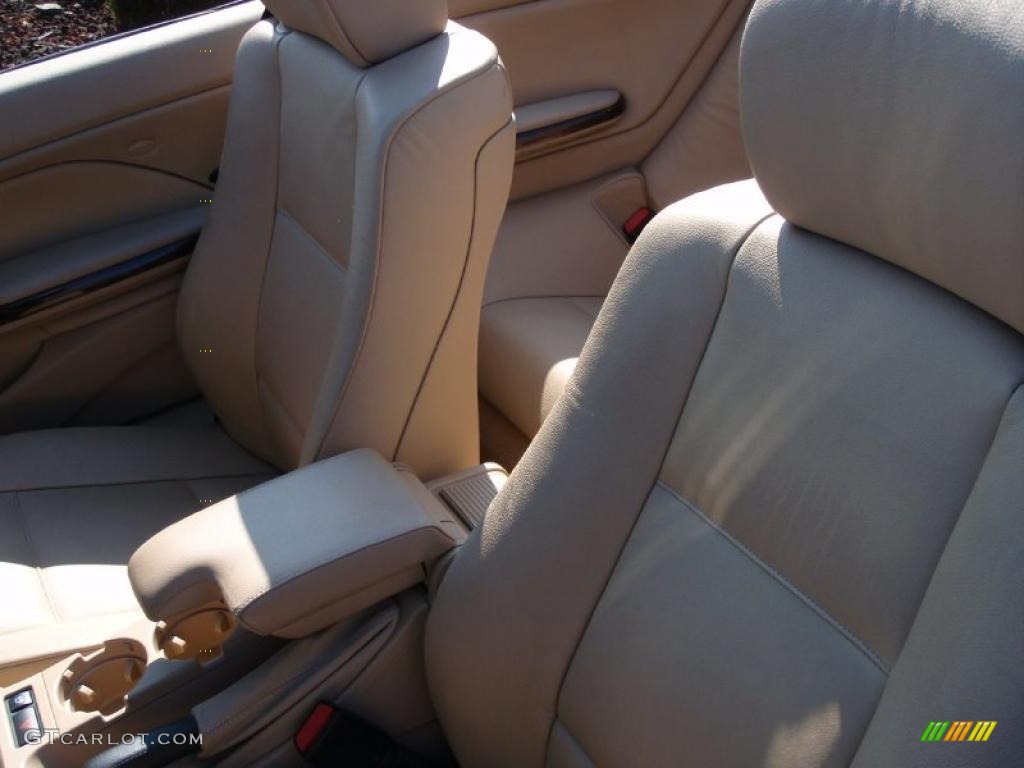 2004 3 Series 330i Convertible - Black Sapphire Metallic / Sand photo #33
