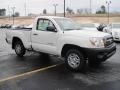 2010 Super White Toyota Tacoma Regular Cab  photo #2