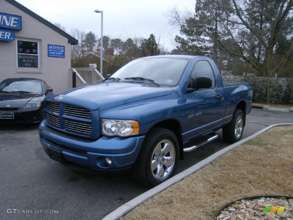 Atlantic Blue Pearl Dodge Ram 1500