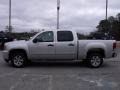 2010 Pure Silver Metallic GMC Sierra 1500 SLE Crew Cab  photo #5