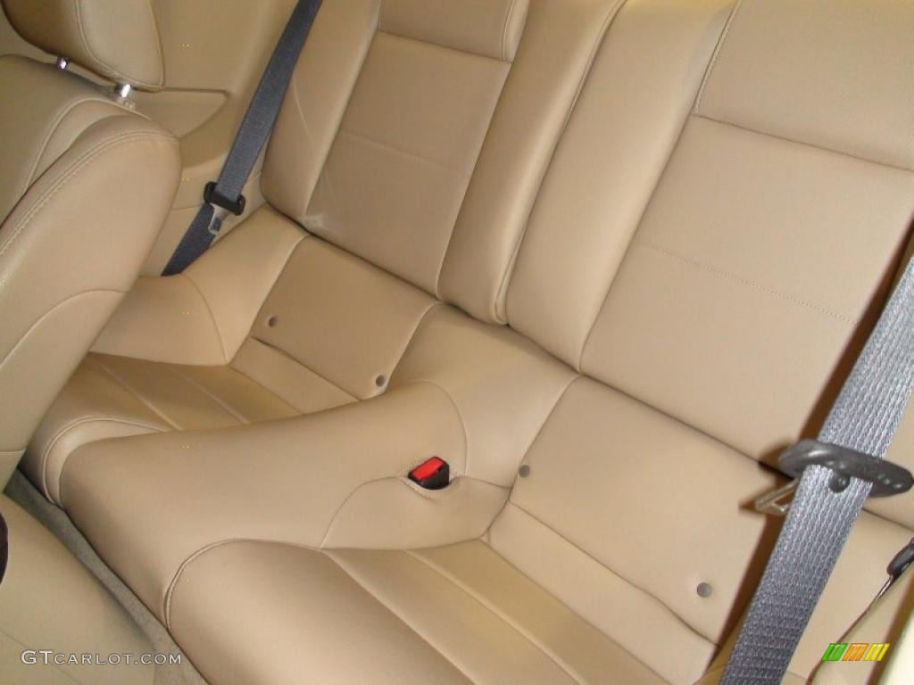 2006 Mustang V6 Premium Coupe - Black / Light Parchment photo #23