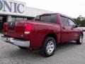 2007 Red Brawn Nissan Titan XE Crew Cab  photo #8