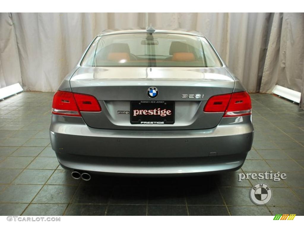 2009 3 Series 328xi Coupe - Space Grey Metallic / Black photo #3