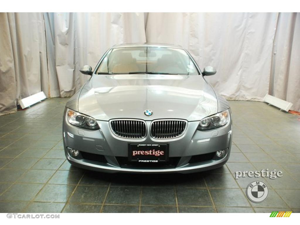 2009 3 Series 328xi Coupe - Space Grey Metallic / Black photo #6