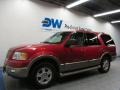 2003 Laser Red Tinted Metallic Ford Expedition Eddie Bauer 4x4  photo #2