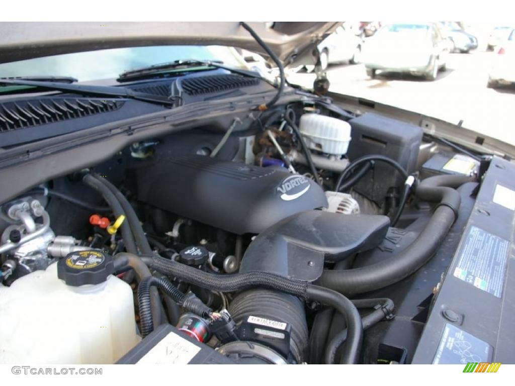 2003 Silverado 2500HD LS Regular Cab 4x4 - Light Pewter Metallic / Dark Charcoal photo #13