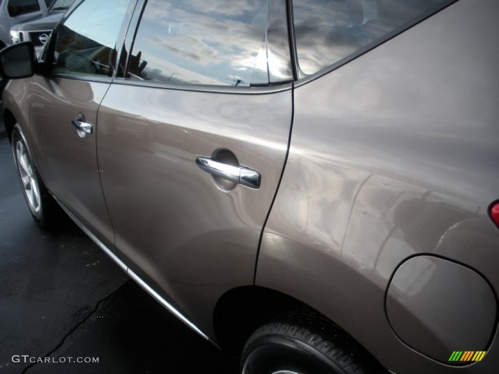 2009 Murano SL AWD - Tinted Bronze Metallic / Beige photo #7