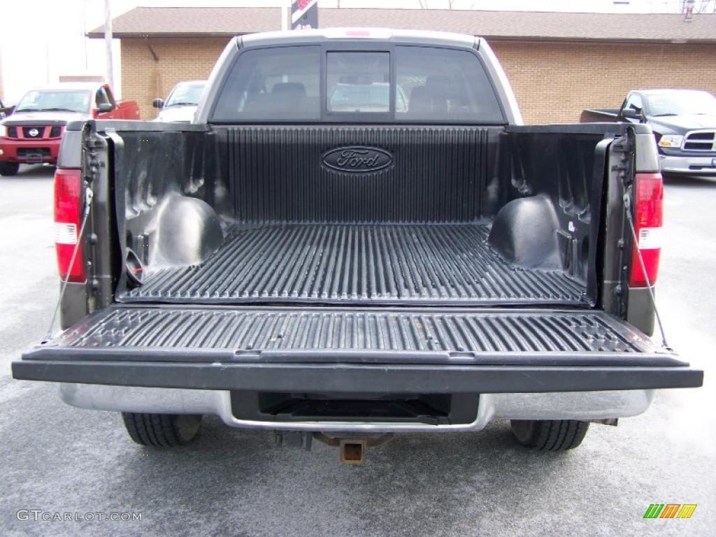 2005 F150 XLT SuperCab 4x4 - Dark Stone Metallic / Tan photo #7