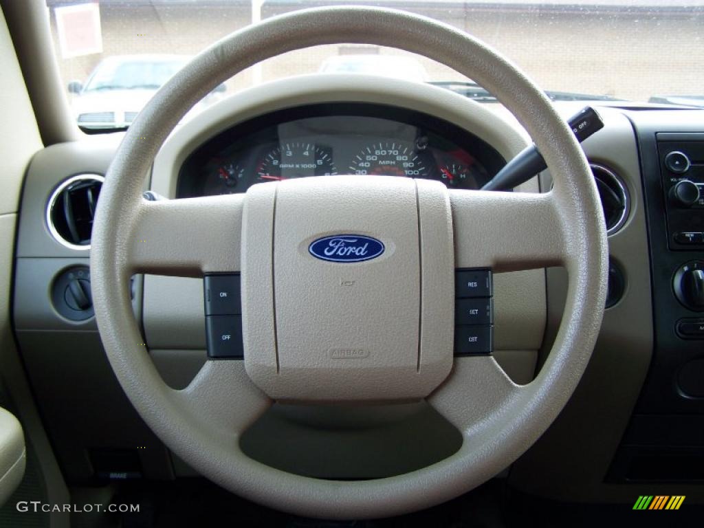 2005 F150 XLT SuperCab 4x4 - Dark Stone Metallic / Tan photo #18