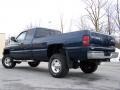 2001 Patriot Blue Pearl Dodge Ram 2500 SLT Quad Cab 4x4  photo #4