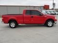 2006 Bright Red Ford F150 XLT SuperCab  photo #2
