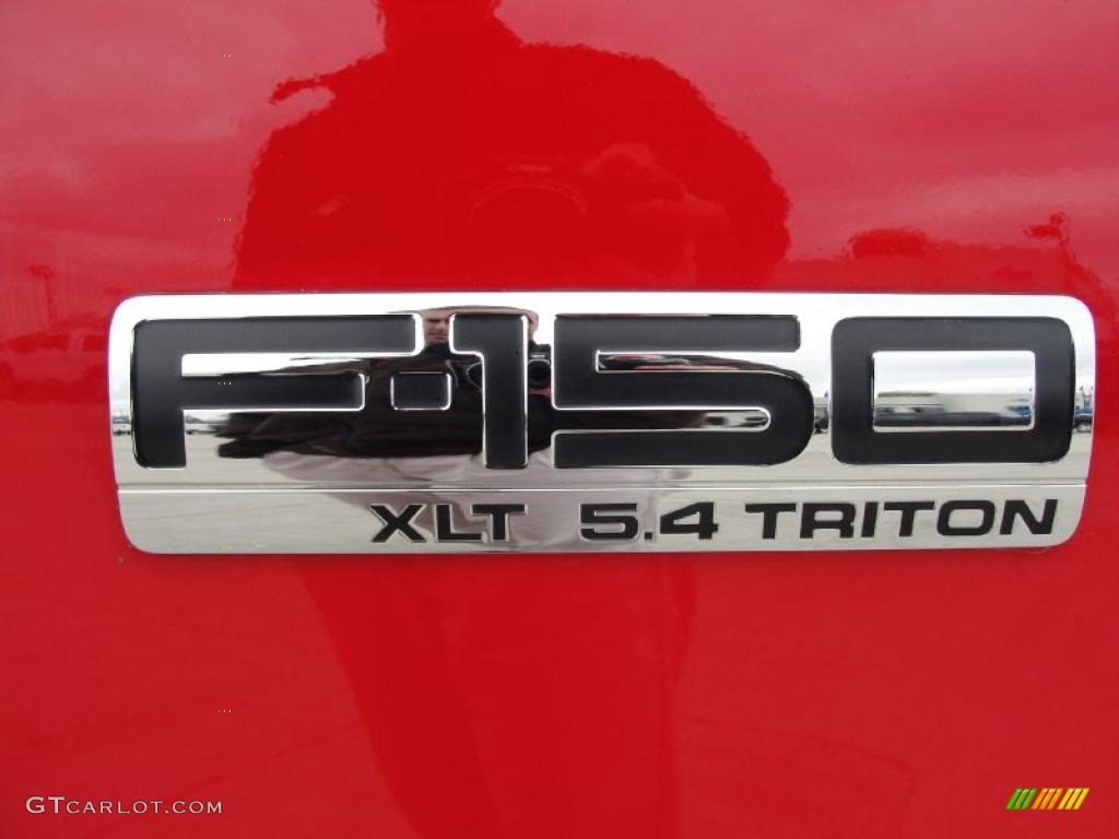 2006 F150 XLT SuperCab - Bright Red / Medium/Dark Flint photo #17
