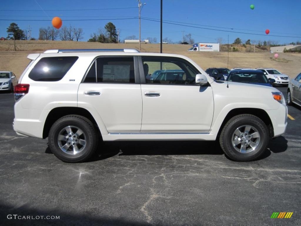 2010 4Runner SR5 4x4 - Blizzard White Pearl / Sand Beige photo #5