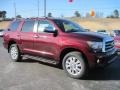 2010 Cassis Red Pearl Toyota Sequoia Platinum 4WD  photo #2