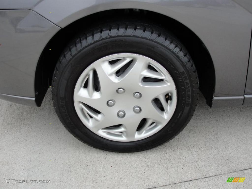 2007 Focus ZX4 SE Sedan - Liquid Grey Metallic / Charcoal/Light Flint photo #12