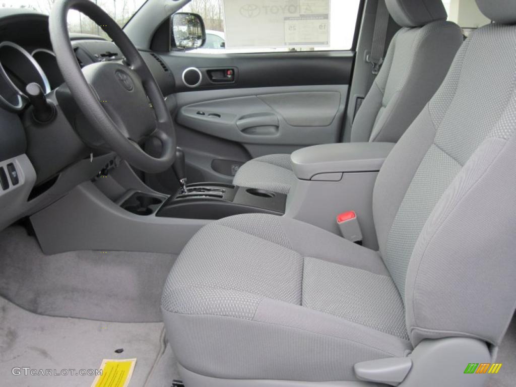 2010 Tacoma Access Cab - Super White / Graphite photo #8