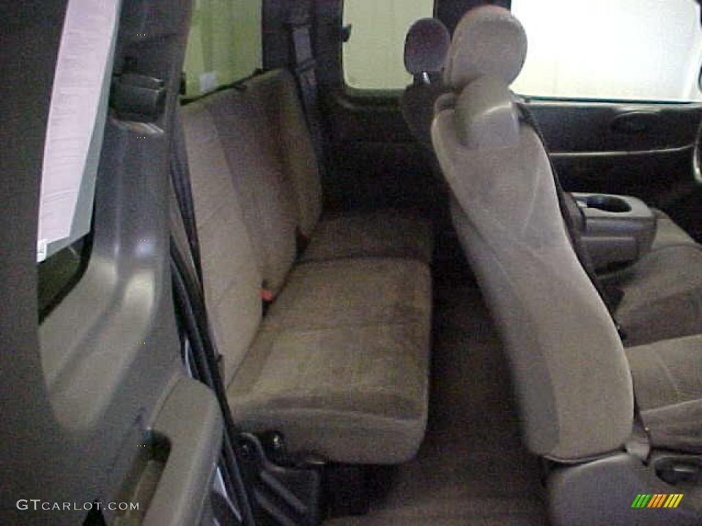 2002 F150 XLT SuperCab - Dark Shadow Grey Metallic / Medium Graphite photo #12