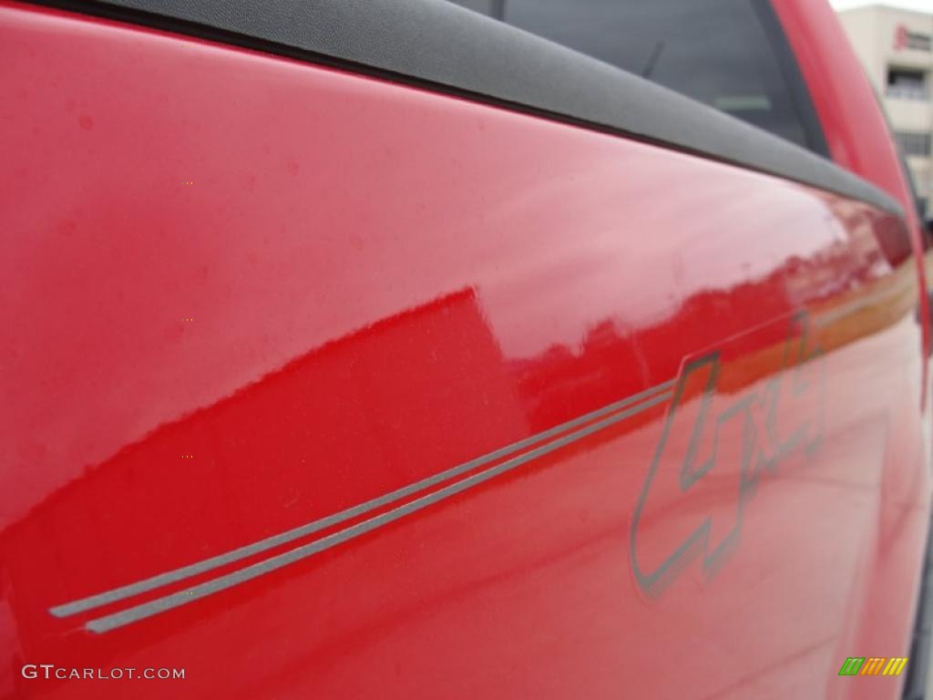 2006 F150 XLT SuperCrew 4x4 - Bright Red / Medium/Dark Flint photo #23
