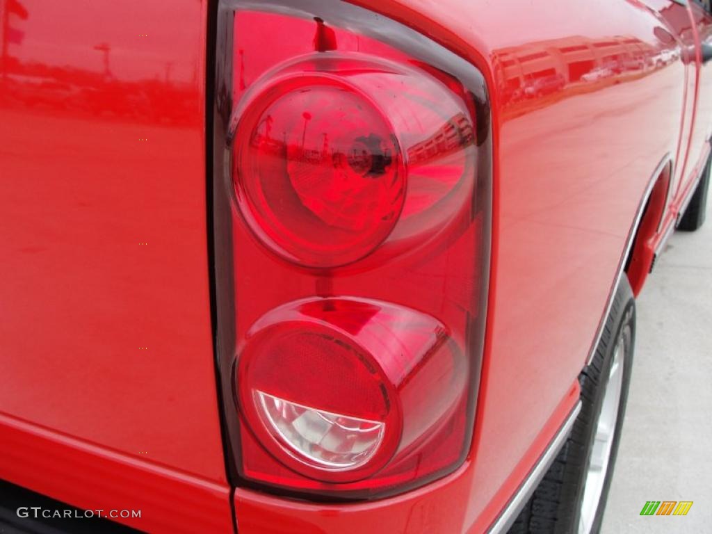 2007 Ram 1500 ST Quad Cab - Flame Red / Medium Slate Gray photo #19