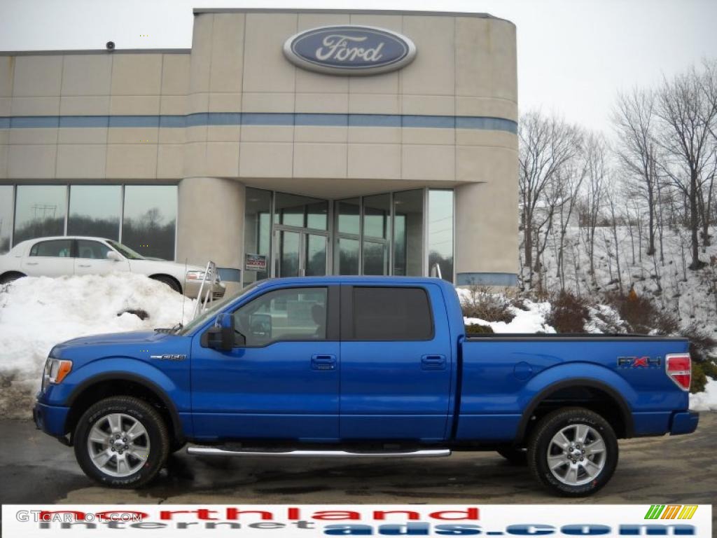 Blue Flame Metallic Ford F150