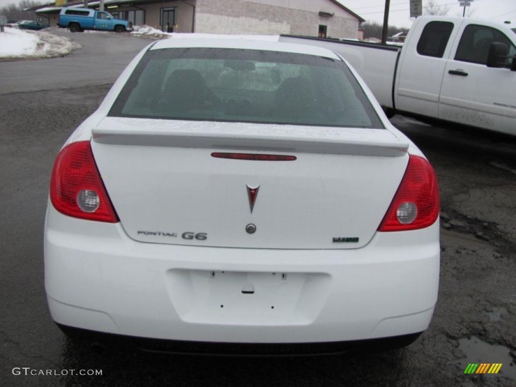 2010 G6 GT Sedan - Summit White / Ebony photo #12