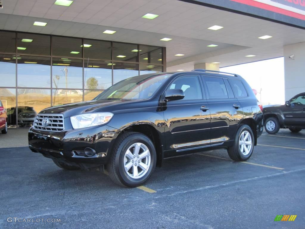 2009 Highlander  - Black / Ash photo #1