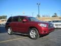 2009 Salsa Red Pearl Toyota Highlander Limited 4WD  photo #2
