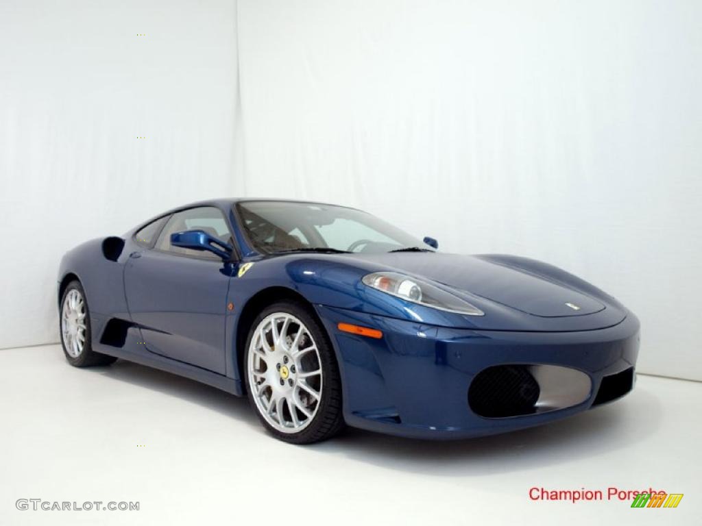 2007 F430 Coupe F1 - Blu Nart / Cuoio photo #2