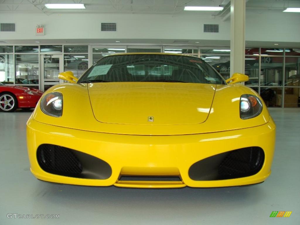 2007 F430 Coupe F1 - Giallo Modena DS (Yellow) / Nero photo #3