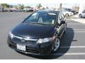 2007 Nighthawk Black Pearl Honda Civic LX Sedan  photo #4