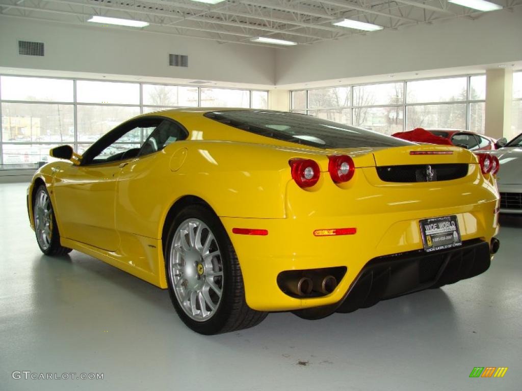 2007 F430 Coupe F1 - Giallo Modena DS (Yellow) / Nero photo #9