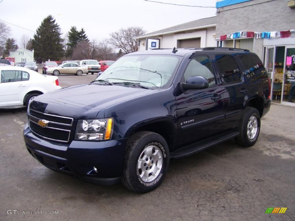 2007 Tahoe LT 4x4 - Dark Blue Metallic / Dark Titanium/Light Titanium photo #1